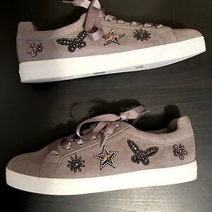 Libby Edelman Cece Low Top Lace Up Sneakers